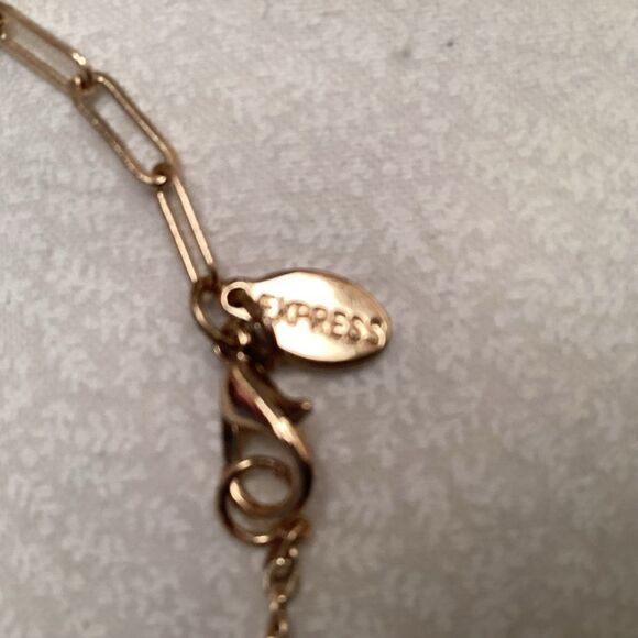 Goldtone 9” Ankle Bracelet with Stars - Picture 3 of 5